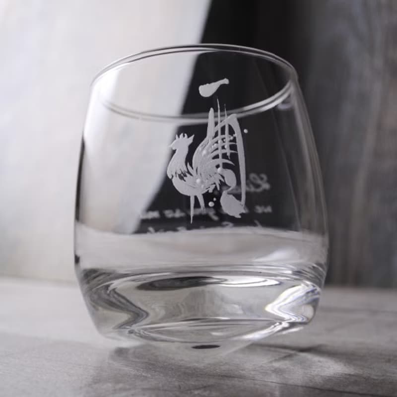 270cc【12生肖紀念版送禮】酉雞 十二生肖 威士忌杯 搖搖杯