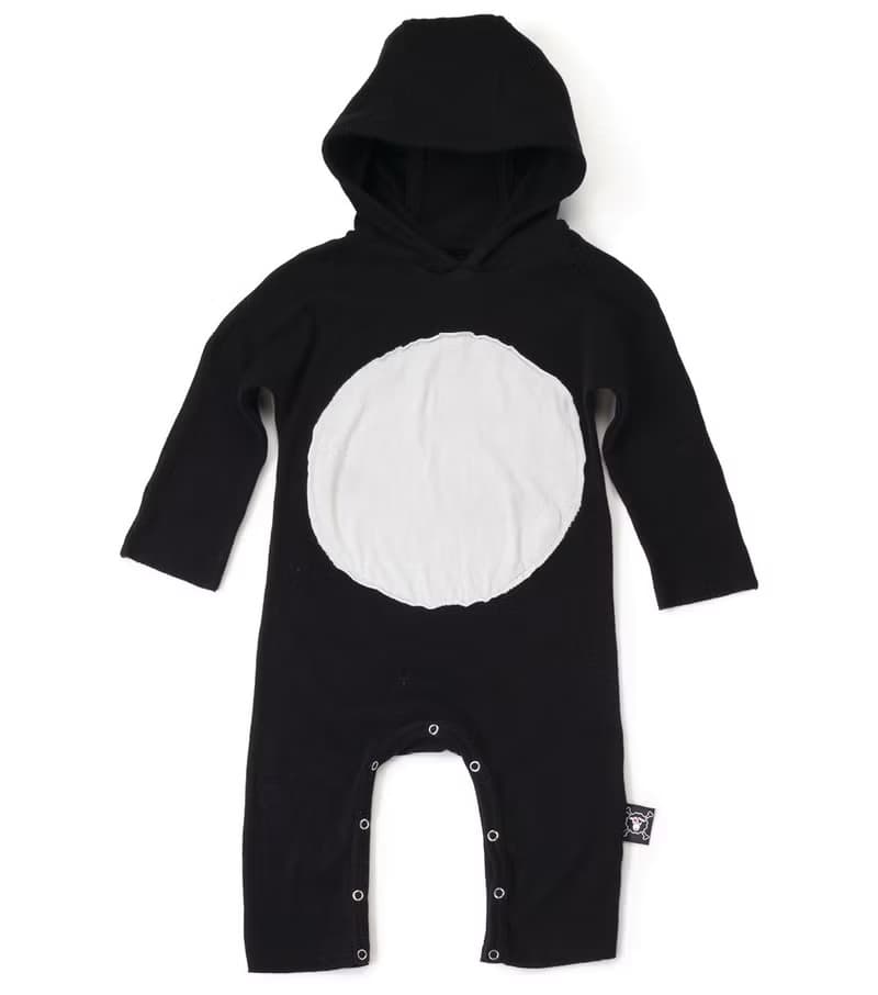 2015秋冬潮牌NUNUNU 大圈圈連帽連身衣/hooded kimono playsuit