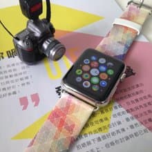 Apple / Samsung Watch 彩色線圖案錶帶適合任何型號 42