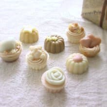 杯子蛋糕系列8入手工皂禮。婚禮小物情人節畢業聖誕交換禮物新年