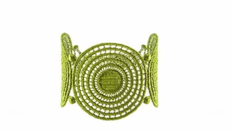 Missiu 法國蕾絲刺繡幸運手環-初綻漣漪