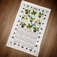 2011 美國早期布面月曆 Garden