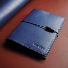 【MUJI A6 80頁 VULCAN Note】義大利植鞣牛革 筆記本  可壓印