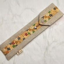 餐具組隨身收納袋 筷套F02-017~獨特設計手工縫製