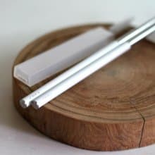 口袋裏 我的專屬 環保筷 | 巧克力隨行筷 霧白刷款
