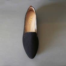 Denim Black (個性黑) Heeled Loafers 丹寧樂福 | WL