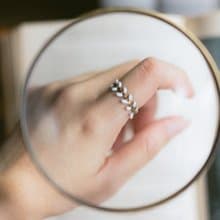 Mistletoe槲寄生 - White  * 戒指