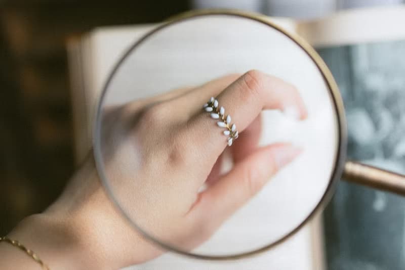 Mistletoe槲寄生 - White  * 戒指