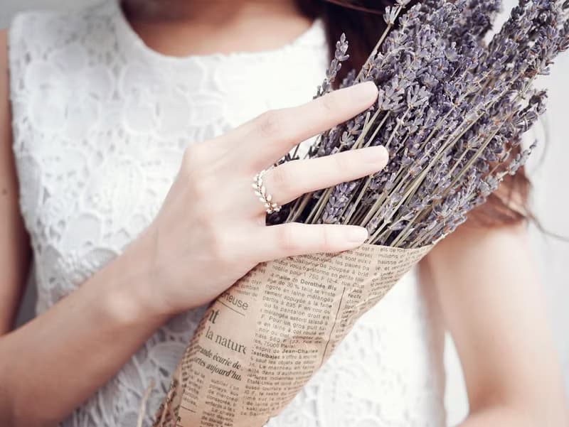 Mistletoe槲寄生 - White  * 戒指