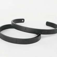 【METALIZE】&quot Ruler&quot Bracelet (Black) 銅製直尺手環