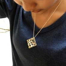 冰氛女款(純銀墜飾項鍊),冰溶代表火熱的個性美,愛自己幸福中
