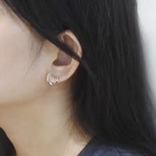 Endless Love | 純銀耳環 可改夾式 手工銀飾 情人禮物
