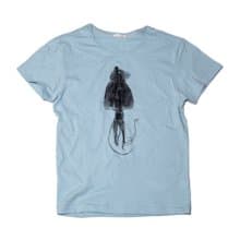 するめ好きへのプレゼントに。　するめ　おもしろTシャツ　ユニセックスXS〜XLサイズ　Tcollector