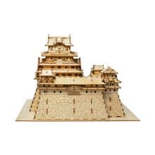 Jigzle 3D立體木拼圖 | 建築物系列 日本姬路城 | 超療癒 手作