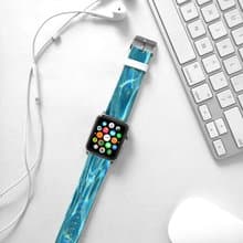 Apple Watch 真皮手錶帶 38 / 40 mm, 42 / 44 mm湖水藍香港製造