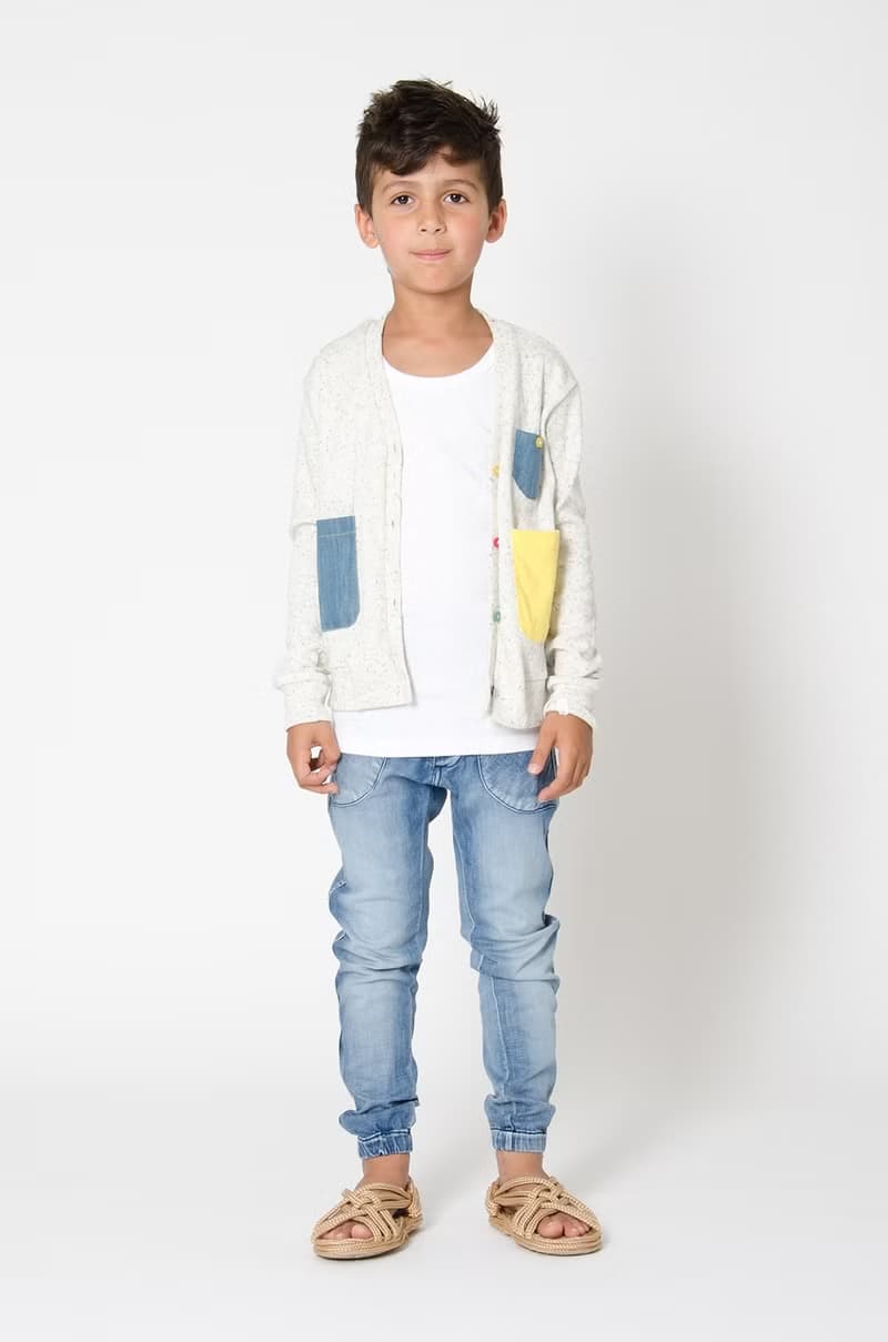 【瑞典童裝】有機棉外套1歲至3歲 米白