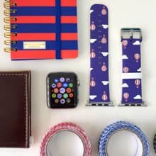 Apple / Samsung Watch 藍天空氫氣球錶帶適合任何型號 - 71