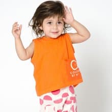 北歐童裝瑞典有機棉兒童短袖背心1歲至8歲