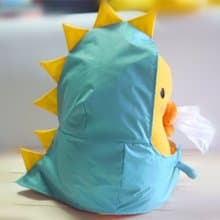 Bucute面紙套新衣服+小恐龍雨衣/面紙盒/全球限量/獨家發售/手工/