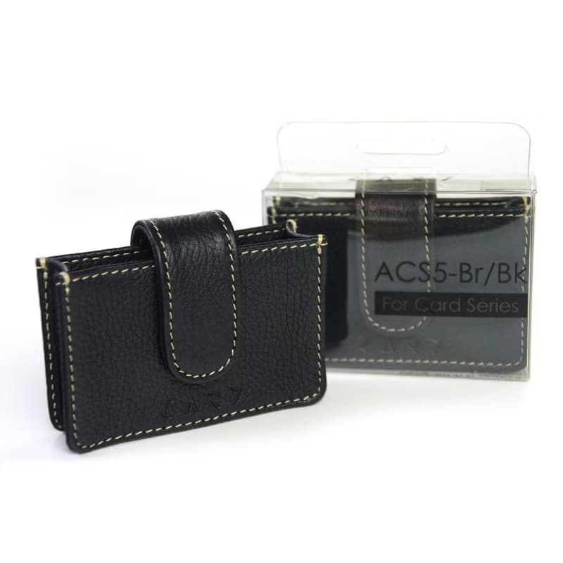 【CARD】ACS5-BK 頂級真皮皮套 (黑色)
