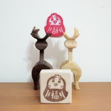 手刻橡皮章_小雞福神