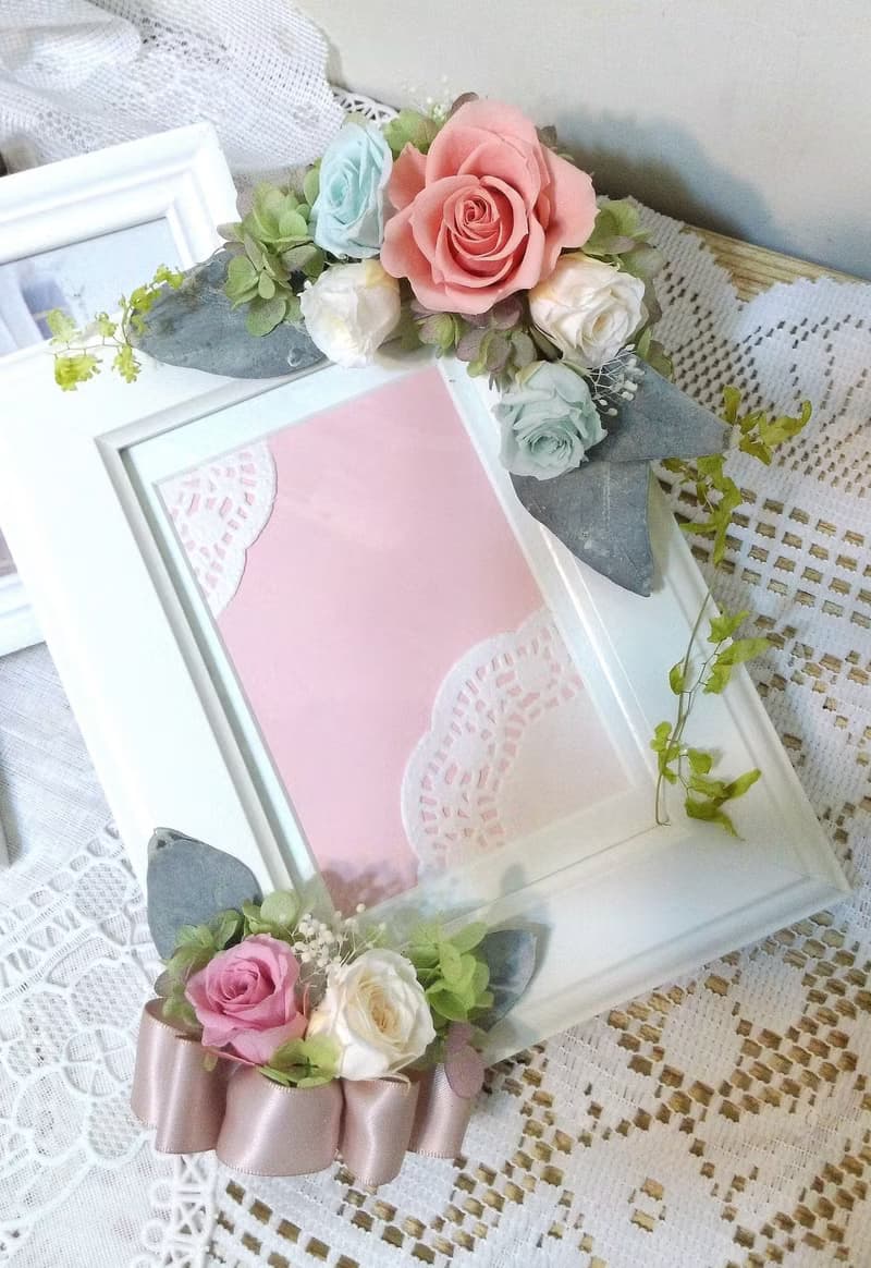  l 恆星不凋花相框 l *永生花*禮物*