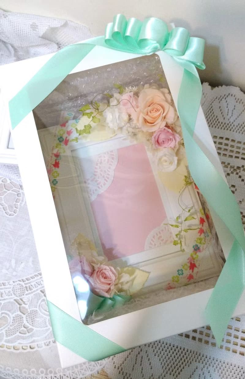  l 恆星不凋花相框 l *永生花*禮物*