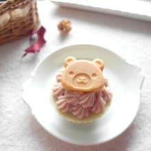 QQ熊‧大杯子蛋糕皂禮。賦香皂。婚禮生日禮 彌月禮