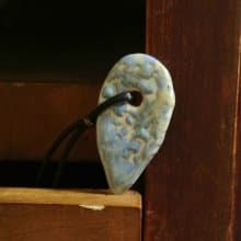 【 T - C 】項鍊 日本白瓷 瓷器  限量 自然釉色 無限看不膩色調 攝氏1350高溫燒製