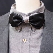 黑銀領結 Bowtie 雙面可用