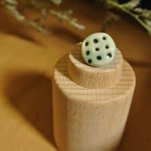 【 T - C 】耳環 日本白瓷 瓷器  限量 自然釉色 無限看不膩色調 攝氏1350高溫燒製