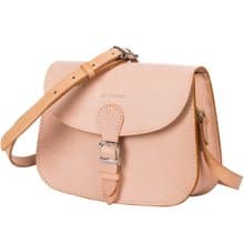 leather-shop  手工植鞣女包原色小包单肩马鞍包女复古包包斜挎包