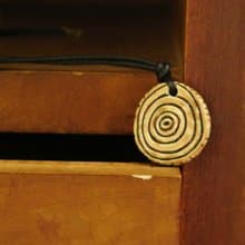 【 T - C 】項鍊 日本白瓷 瓷器  限量 自然釉色 無限看不膩色調 攝氏1350高溫燒製