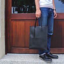 【VULCAN Slim - Tote】 義大利植物鞣牛皮 窄托特包 手提/肩背