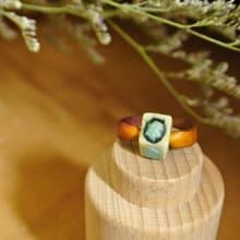 【 T - C 】戒指 皮革 牛皮 日本白瓷 瓷器  限量 自然釉色 無限看不膩色調 攝氏1350高溫燒製