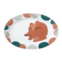Hungry Bear 骨瓷餐盤 | Donna Wilson