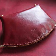 【化妝包 萬用包 Beauty Bag】山羊皮/袋鼠皮 包腳站立 大開口