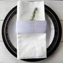 禮品裝飾帶-斜線藍-大