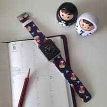 Apple Watch Series 1 - 5 俄羅斯娃娃皮錶帶 38 40 42 44 mm 11
