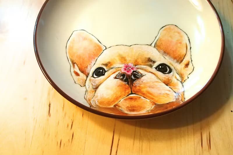 壁掛裝飾盤 / 點心盤系列－法鬥沾惹花