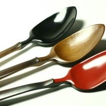 喇舌 - 漆の竹匙