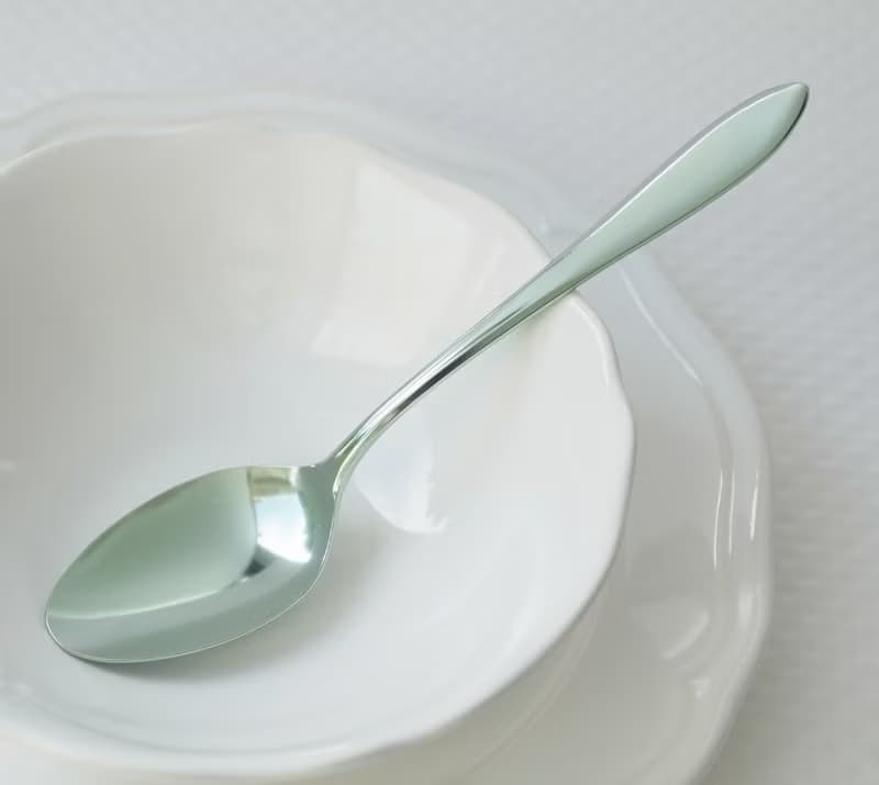 【日本製 Horie 】鈦愛地球系列-純鈦抗菌ECO環保餐匙(鈦銀色)