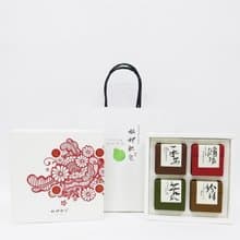 【艋舺肥皂】花開富貴禮盒-循環皂/珍珠皂/苦瓜皂/平安皂