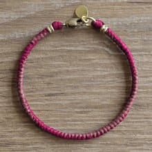 | OMBRE | 訂製 x 黃銅 x 蠟線 x 手環 x 手鍊 x 好做作