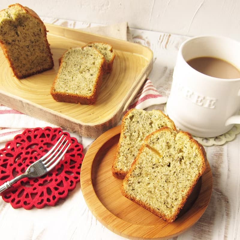 香柚紅茶磅蛋糕  -  8 片 (盒)