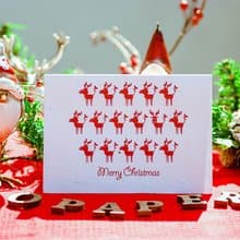 Merry Christmas 種子紙聖誕卡片 (麋鹿 Moose)