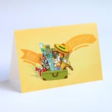 【生日/情人/聖誕/祝福卡片】萬用卡 / Bon Vacances