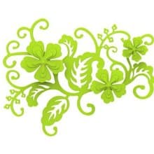 牡丹壁飾 GREEN 綠色