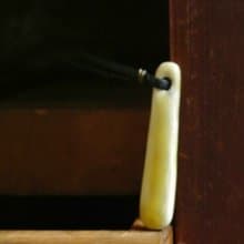 【 T - C 】項鍊 日本白瓷 瓷器  限量 自然釉色 無限看不膩色調 攝氏1350高溫燒製