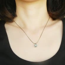 *coucoubird*經典藍復古細項鍊